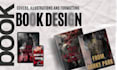 design unique book covers and illustrations