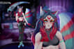 draw anime character model for live2d and vtuber, vtuber model, live2d rig