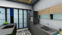 create 3d model and render one interior design