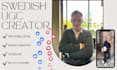 be your swedish male ugc creator