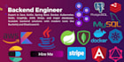 do java, spring boot, hibernate, graphql , postgresql, rest API projects