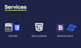 create a responsive website using HTML, CSS, bootstrap and javascript