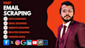 do email scraping, web scraping, website data scraping