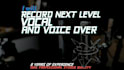 record studio quality vocals and what you want