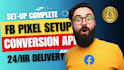 setup meta facebook pixel shopify, tiktok pixel,  conversion API