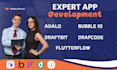develop no code mobile app with adalo bubble io draftbit drapcode flutterflow