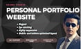 create and deploy an elegant static portfolio website
