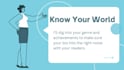 create a professional author bio