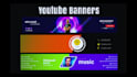 design twitch banner, social media banner