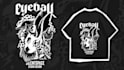 create awesome illustration old school tshirt design