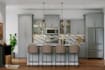 do realistic 3d kitchen rendering and design