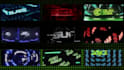 create crt dj logo visuals for gigs