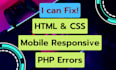fix issue on wordpress website