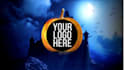 create 2 horror halloween logo animation intro