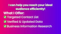 generate targeted b2b prospecting for your business
