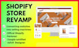 revamp or redesign your shopify website or dropshipping store