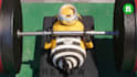 add logo and text in funny minion video