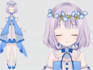 draw and rig live 2d vtuber model 3d vtuber commission