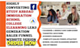 generate study abroad, immigration, school, college, elearning leads and website