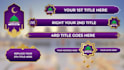 create attractive islamic lower third