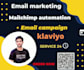 set up email marketing ,mailchimp automation ,email campaign, klaviyo,newsletter