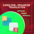 translate documents or books into spanish or viceversa