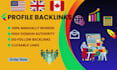 do build 500 SEO profile backlinks for link building