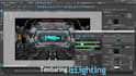 create cool 3d spaceship interior illustrations