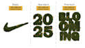 make a 3d grass with flowers on your logo or text