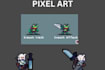 pixel art 2d animation spritesheet 2d character animation 2d game character art