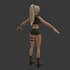 create a 3d character model for a game using blender