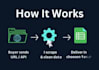 provide professional web scraping and API data extraction services