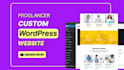 create custom stunning wordpress website design with acf