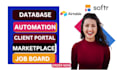 build softr client portal, airtable database, smartsuite, jobboard