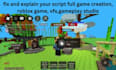fix and explain your script full game creation, roblox game, vfx,gameplay studio