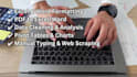 accurate excel and word data entry, formatting and analysis services