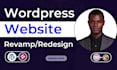 customize wordpress website revamp wordpress website redesign business website