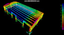 analyze and design the structure with structural software