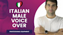 record a professional italian voice over