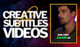 edit tiktoks, reels and shorts with viral captions