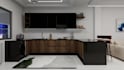 create a modern and realistic 3d interior design for your home or apartement