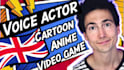 be your fun british male voice over actor for cartoon characters and video games