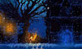 create 2d pixel art lofi looping animations backgrounds for game assets, streams