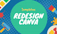 design logo, poster, and social media posts using canva templates
