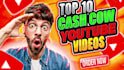 create HD quality top 10 cash cow youtube videos in 24 hours