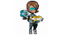 create 2d pixel art sprites, pixel art characters and animations