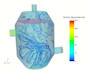 do cfd analysis, thermal and flow simulation, temperature and velocity  study