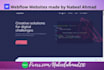 develop and design your webflow website