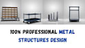 design metal structures, sheet metal, and weldments