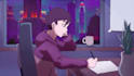 create cozy looping lofi animation with custom illustration